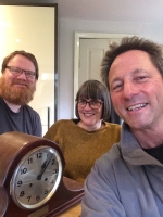 Michael McGough with Kenneth Wilkinson and his wife.